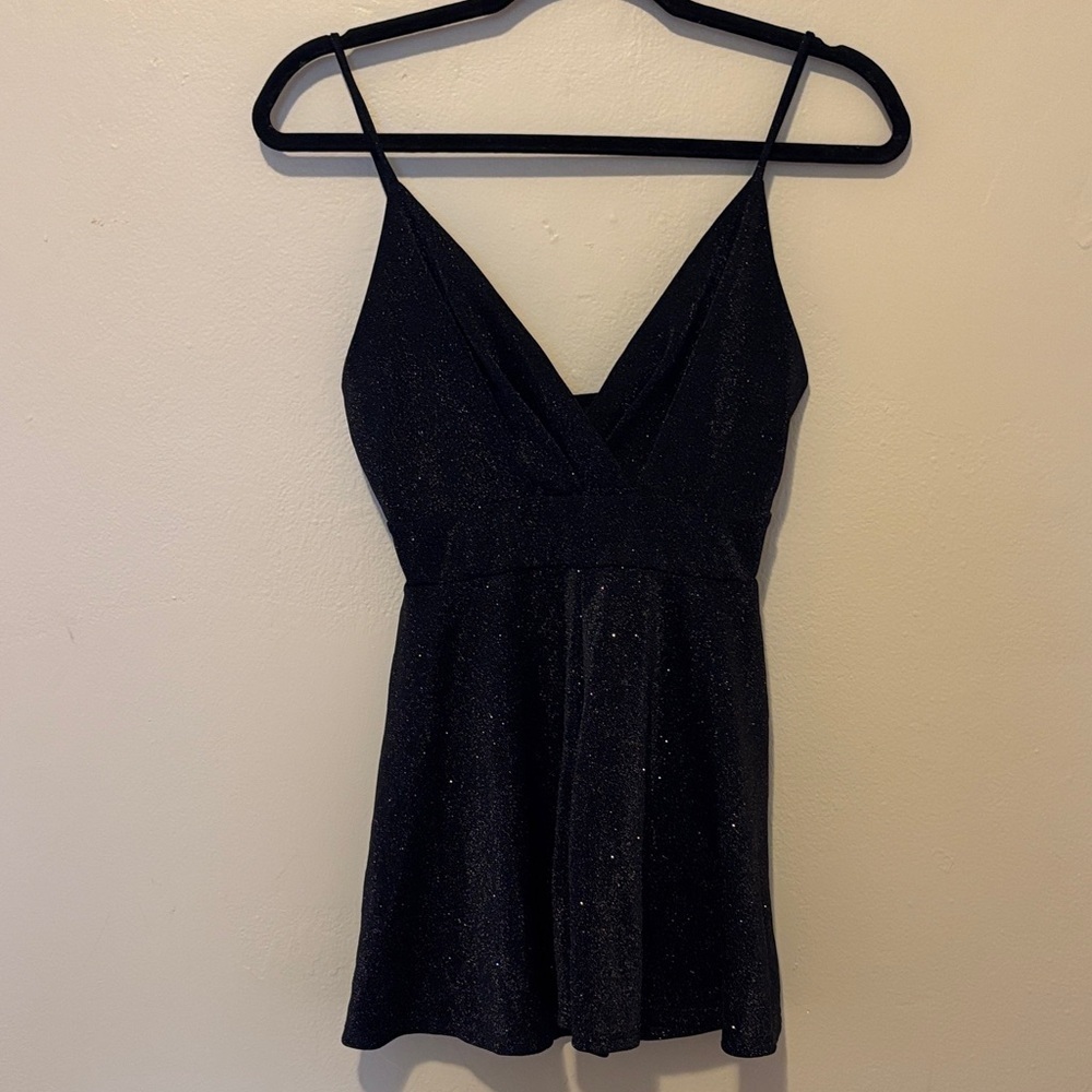 Elegant Black Sleeveless Jumpsuit